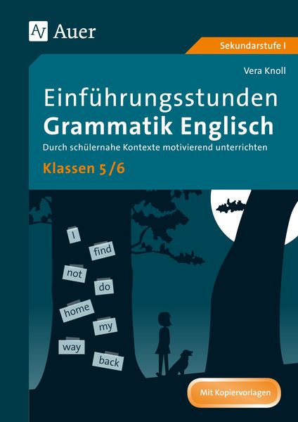 Produktbild: Einf&uuml;hrungsstunden Grammatik Englisch Klassen 5-6