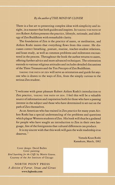 Produktbild: Taking the Path of Zen