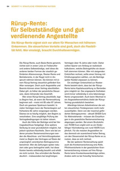Produktbild: Altersvorsorge: Das Set