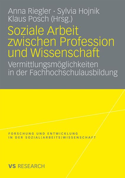 Produktbild: Soziale Arbeit zwischen Profession und Wissenschaft