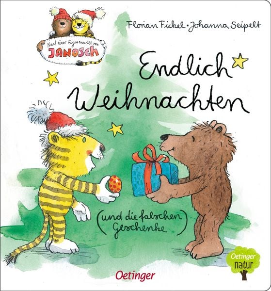 Produktbild: Nach einer Figurenwelt von Janosch. Endlich Weihnachten (und die falschen Geschenke)