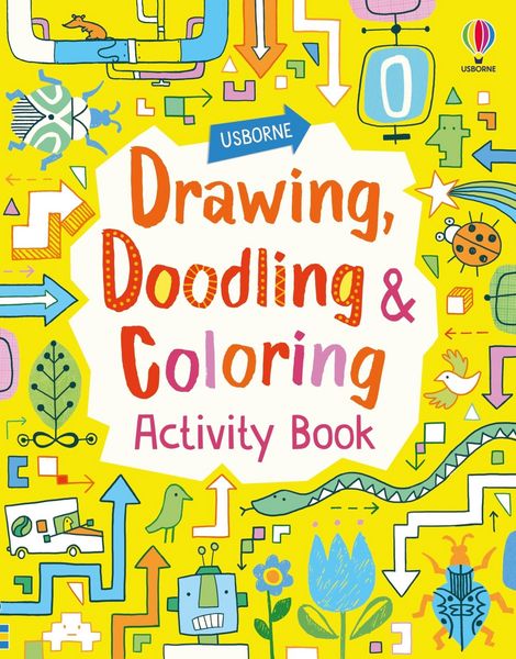 Produktbild: Drawing, Doodling and Coloring Activity Book