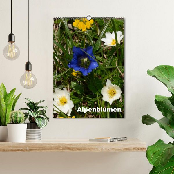 Produktbild: Alpenblumen (Wandkalender 2026 DIN A3 hoch), CALVENDO Monatskalender