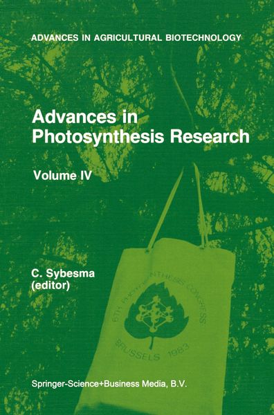 Produktbild: Advances in Photosynthesis Research
