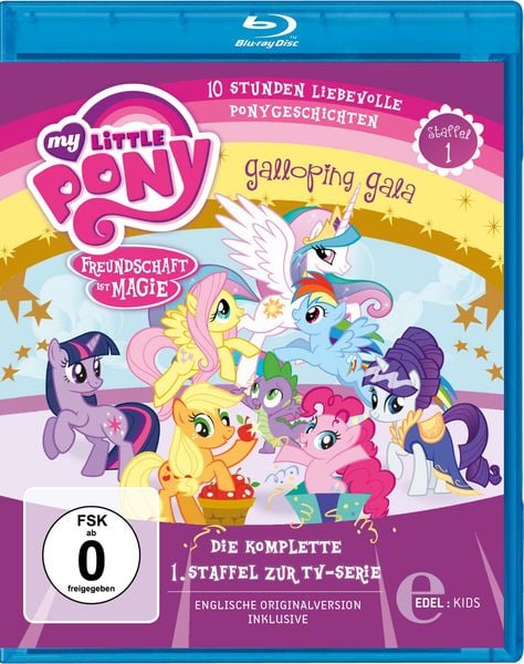 My Little Pony - Galopping Gala - Die komplette 1. Staffel zur TV-Serie [3 BRs]