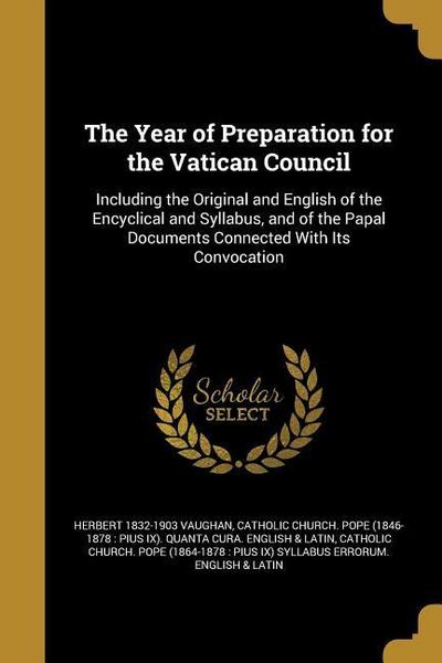 Produktbild: The Year of Preparation for the Vatican Council