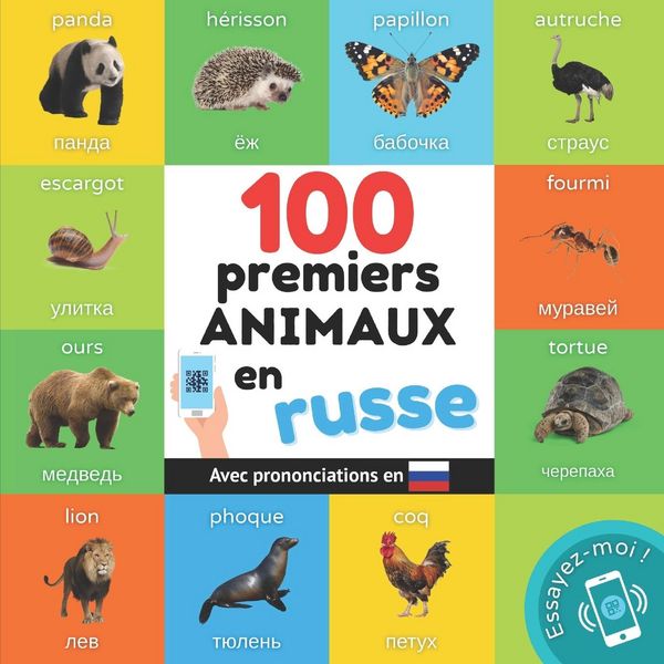 Produktbild: 100 premiers animaux en russe