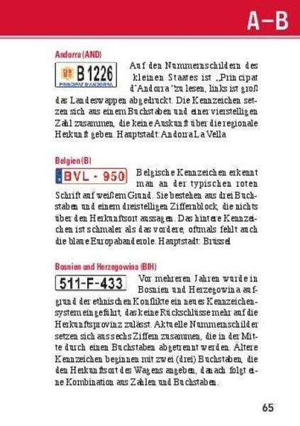 Produktbild: Auto-Kennzeichen (Autokennzeichen)