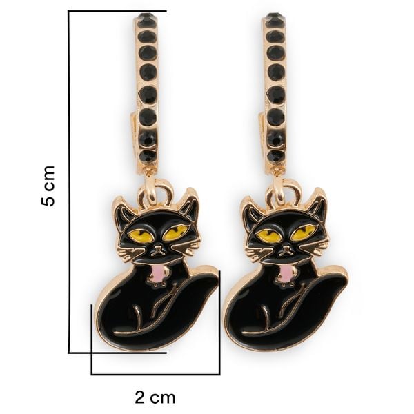 Produktbild: Ohrringe gro&szlig; Katze
