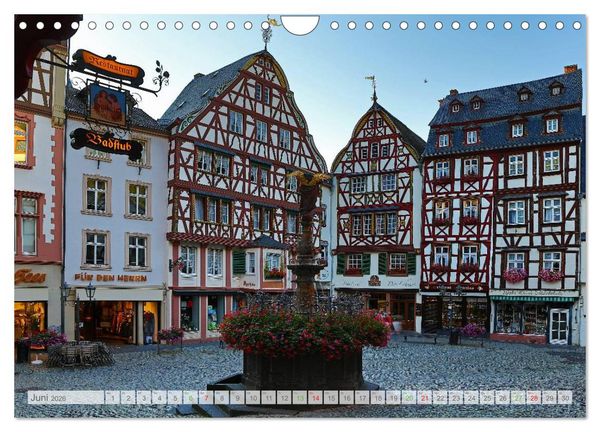 Produktbild: BERNKASTEL-KUES (Wandkalender 2026 DIN A4 quer), CALVENDO Monatskalender