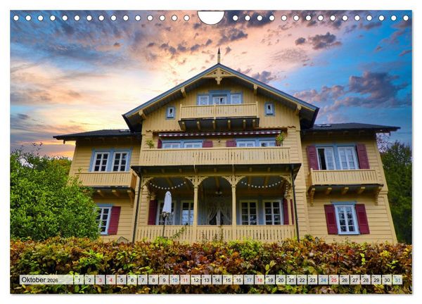 Produktbild: Schlossromantik (Wandkalender 2026 DIN A4 quer), CALVENDO Monatskalender