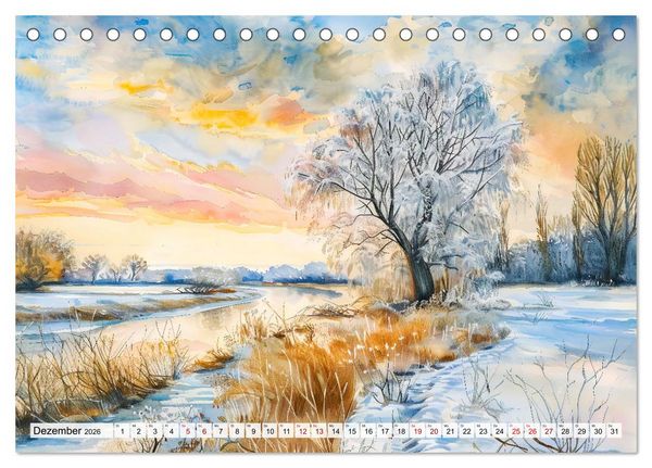 Produktbild: Havelland Flair - Immer in Flussn&auml;he (Tischkalender 2026 DIN A5 quer), CALVENDO Monatskalender
