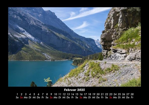 Produktbild: Bergige Welten 2025 Fotokalender DIN A3