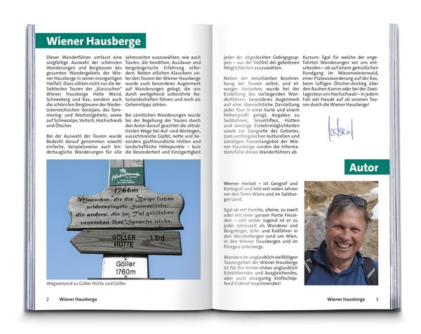 Produktbild: KOMPASS Wanderf&uuml;hrer Wiener Hausberge, 60 Touren mit Extra-Tourenkarte