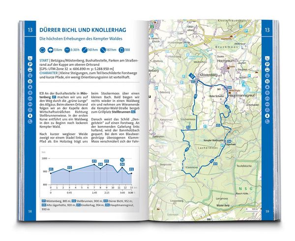 Produktbild: KOMPASS Wanderf&uuml;hrer Oberallg&auml;u, 50 Touren