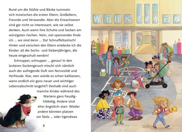 Produktbild: Sammy Schlappohr (Band 1) &ndash; Vier Pfoten f&uuml;r den Schulstart