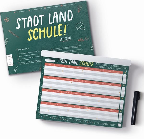 Produktbild: Simon & Jan - Stadt Land Schule - Deutsch