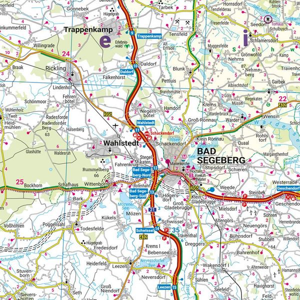 Produktbild: Freytag & berndt Stra&szlig;enkarte Deutschland Set 2026/2027 1:200.000