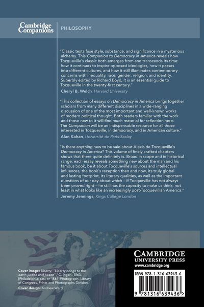 Produktbild: The Cambridge Companion to Democracy in America