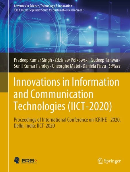 Produktbild: Innovations in Information and Communication Technologies (IICT-2020)