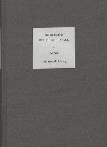 Produktbild: Deutsche Presse / Band 2: Altona &ndash; Bergedorf &ndash; Harburg &ndash; Schiffbek &ndash; Wandsbek