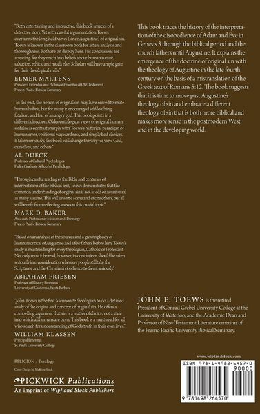 Produktbild: The Story of Original Sin