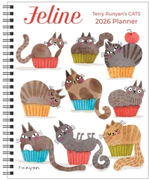 Produktbild: Feline 12-Month 2026 Monthly/Weekly Planner Calendar