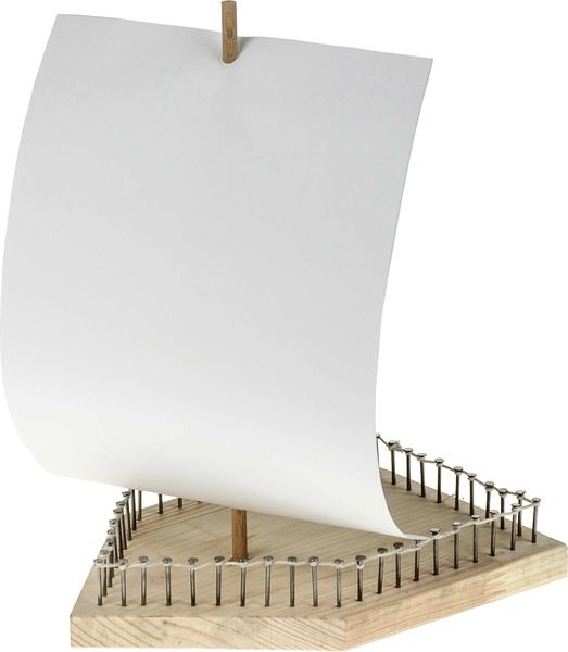 Produktbild: PEBARO 468 - Holzbausatz Schiff, 65 Teile, Bastelset