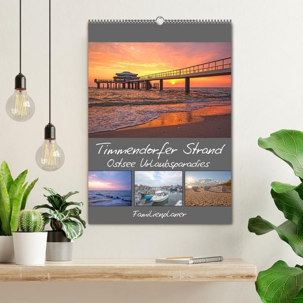 'Timmendorfer Strand Ostsee Urlaubsparadies (Wandkalender 2025 DIN A2