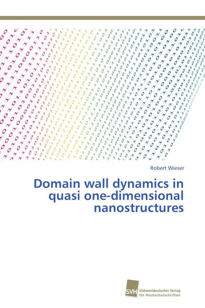 Produktbild: Domain wall dynamics in quasi one-dimensional nanostructures