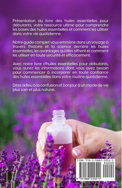 Produktbild: Livre D'huiles Essentielles Pour Les D&eacute;butants