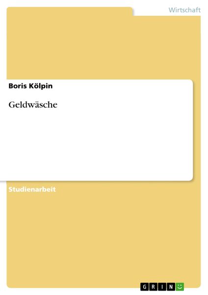 Produktbild: Geldw&auml;sche