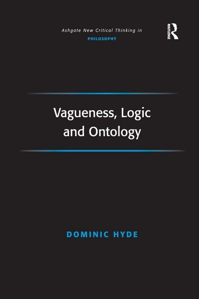 Produktbild: Vagueness, Logic and Ontology