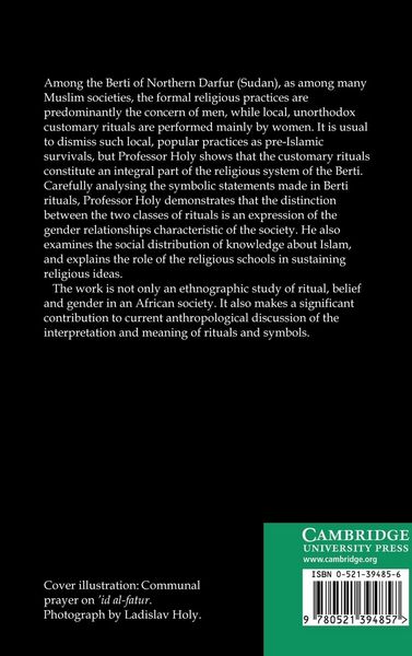 Produktbild: Religion and Custom in a Muslim Society