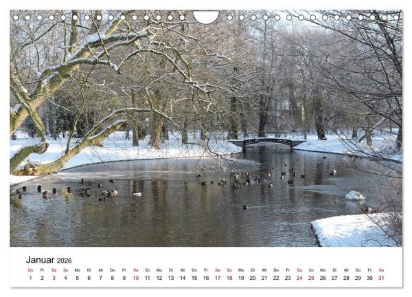 Produktbild: Schwerin - Landeshauptstadt von Mecklenburg-Vorpommern (Wandkalender 2026 DIN A4 quer), CALVENDO Monatskalender