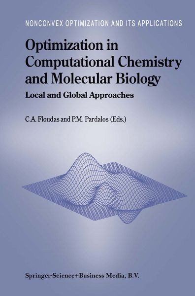 Produktbild: Optimization in Computational Chemistry and Molecular Biology