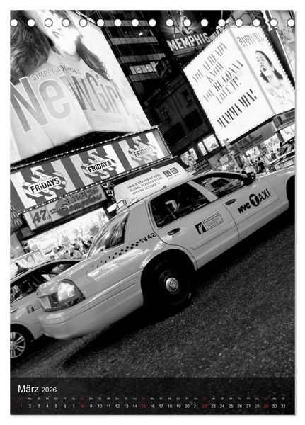 Produktbild: New York - The Big Apple (Tischkalender 2026 DIN A5 hoch), CALVENDO Monatskalender
