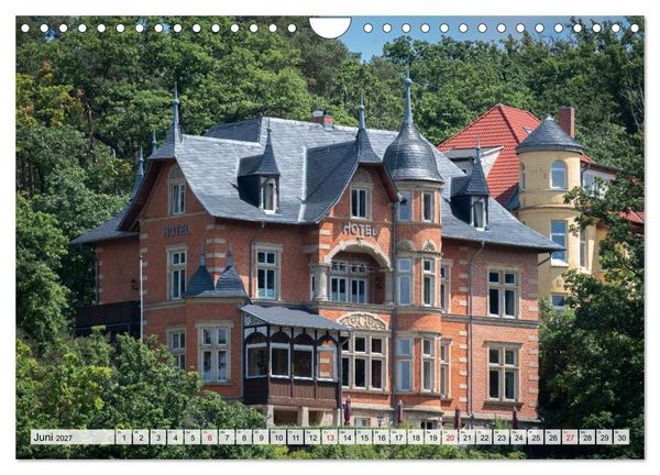 Produktbild: Blankenburg verzaubert - Die Bl&uuml;tenstadt im Harz (Wandkalender 2027 DIN A4 quer), CALVENDO Monatskalender