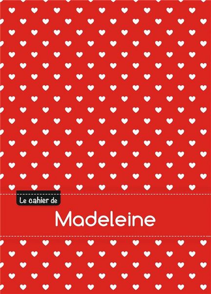 Produktbild: Cahier madeleine seyes,96p,a5