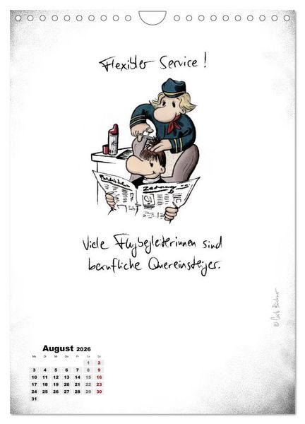 Produktbild: NEUES JAHR, NEUER SPASS... (Wandkalender 2026 DIN A4 hoch), CALVENDO Monatskalender