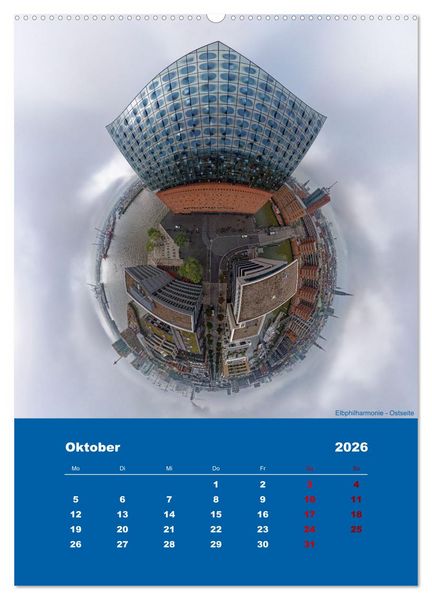 Produktbild: Planet Hafencity - Universum Hamburg (hochwertiger Premium Wandkalender 2026 DIN A2 hoch), Kunstdruck in Hochglanz