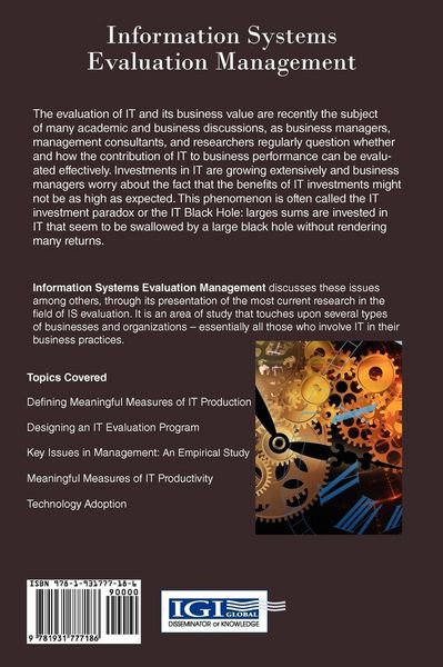 Produktbild: Information Systems Evaluation Management