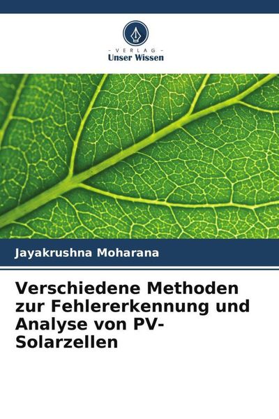 Produktbild: Verschiedene Methoden zur Fehlererkennung und Analyse von PV-Solarzellen