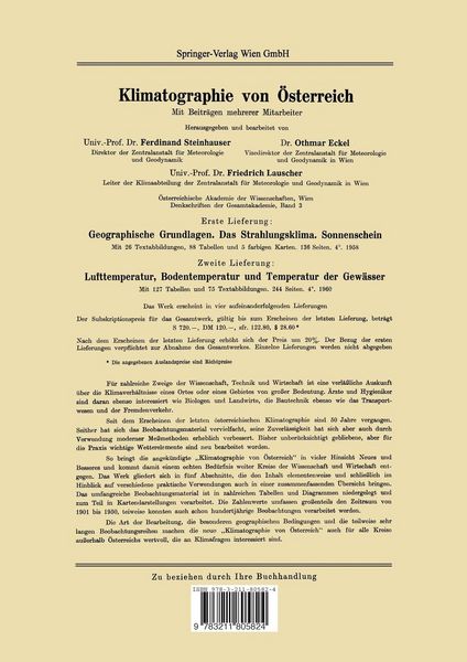Produktbild: 54.&ndash;57. Jahresbericht des Sonnblick-Vereines f&uuml;r die Jahre 1956&ndash;1959