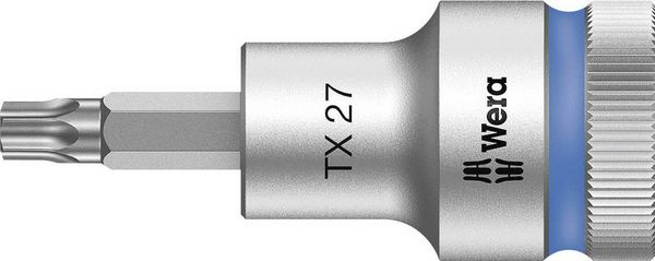 Produktbild: Wera 8767 C HF 05003832001 Innen-Sechsrund (TX) Steckschl&uuml;ssel-Bit-Einsatz T 27 1/2" (12.5 mm)