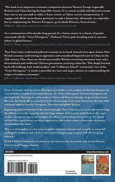 Produktbild: State, Economy and the Great Divergence