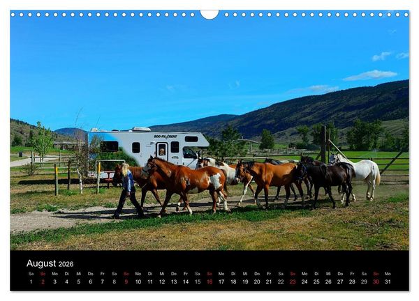 Produktbild: KANADA - Mit Campmobil quer durch (Wandkalender 2026 DIN A3 quer), CALVENDO Monatskalender