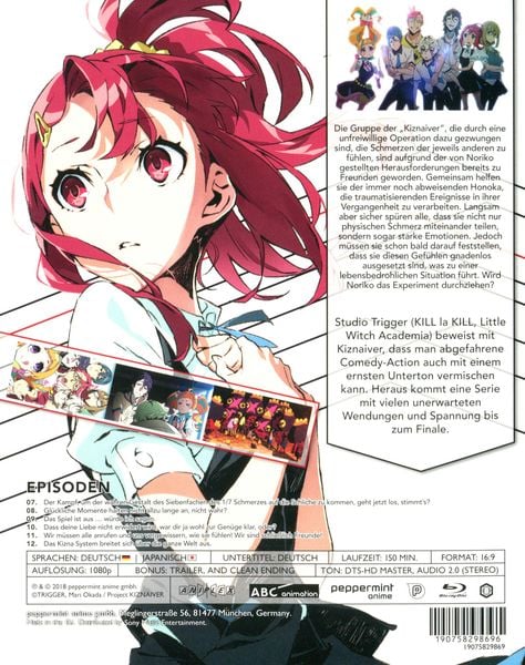Produktbild: Kiznaiver - Vol. 2/Episode 07-12