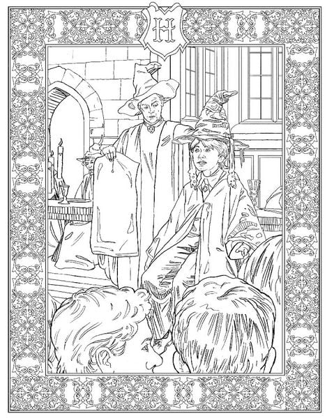 Produktbild: Harry Potter: Magisches Malbuch