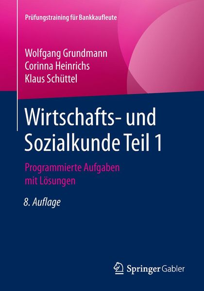 Produktbild: Wirtschafts- und Sozialkunde Teil 1